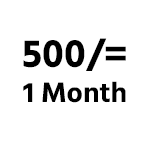 1 Month +500.00৳ 