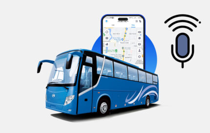 GPS Tracker for Bus & Truck with Voice